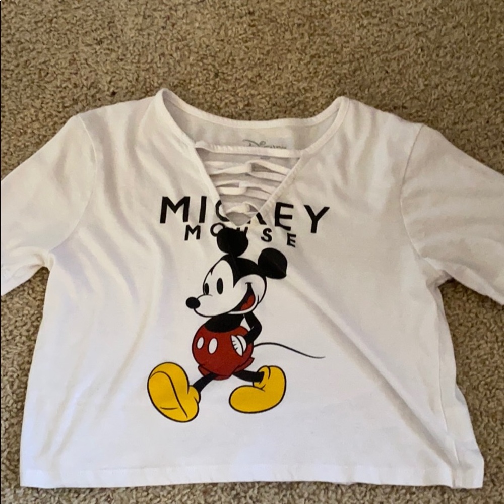 Mickey Mouse croptop